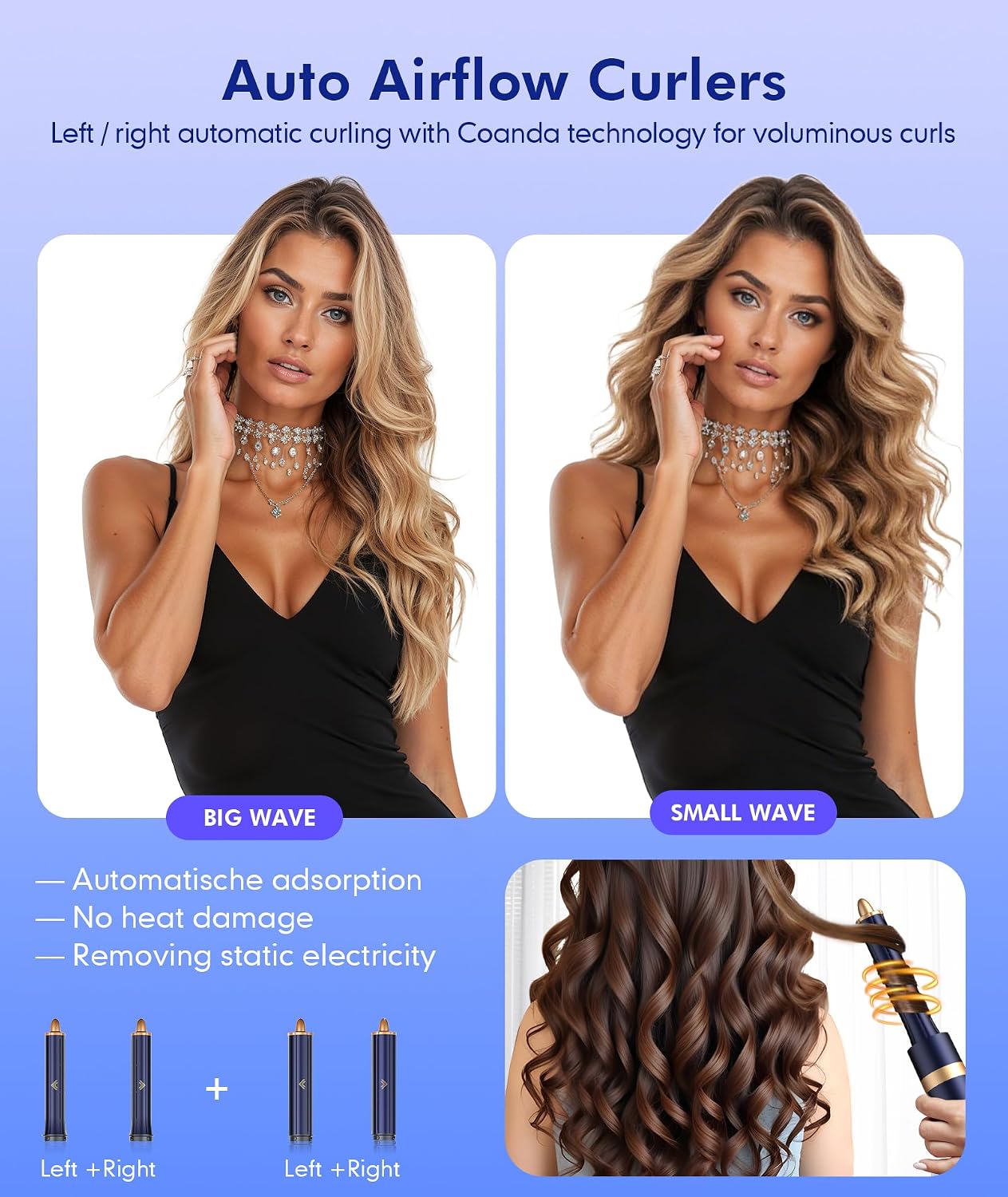 Detalle 2 de 6-in-1 Airstyler 1300W hair styler