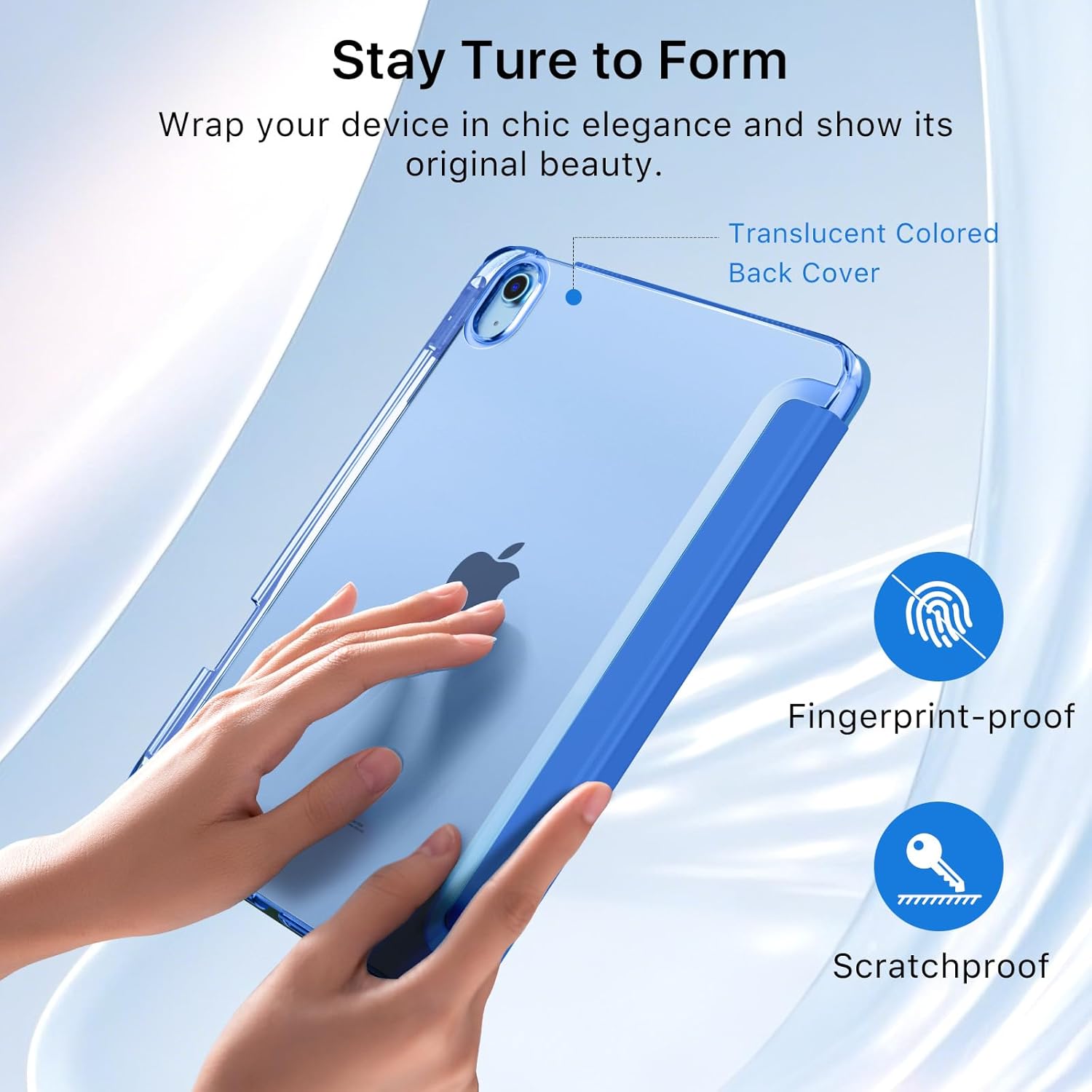 Thumbnail 4 de MoKo for iPad (A16) 11th Gen / 10th Gen Case in Cobalt Blue