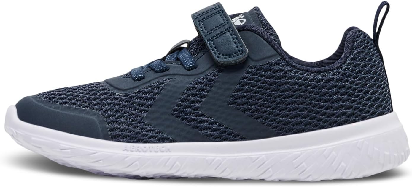 Detalle de hummel Actus Recycled JR – dziecięce sneakersy z siateczkową cholewką