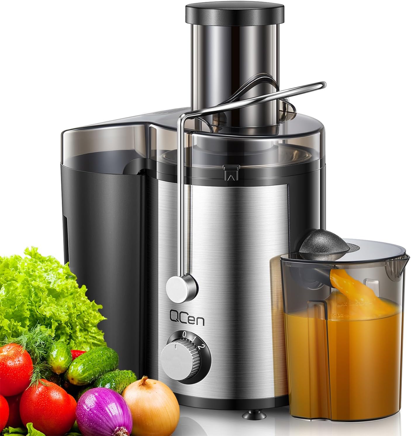 Detalle de Qcen 800W Centrifugal Juicer
