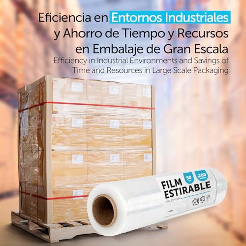 Thumbnail 4 de m-office Film azul 50 cm x 200 m para embalaje 📦