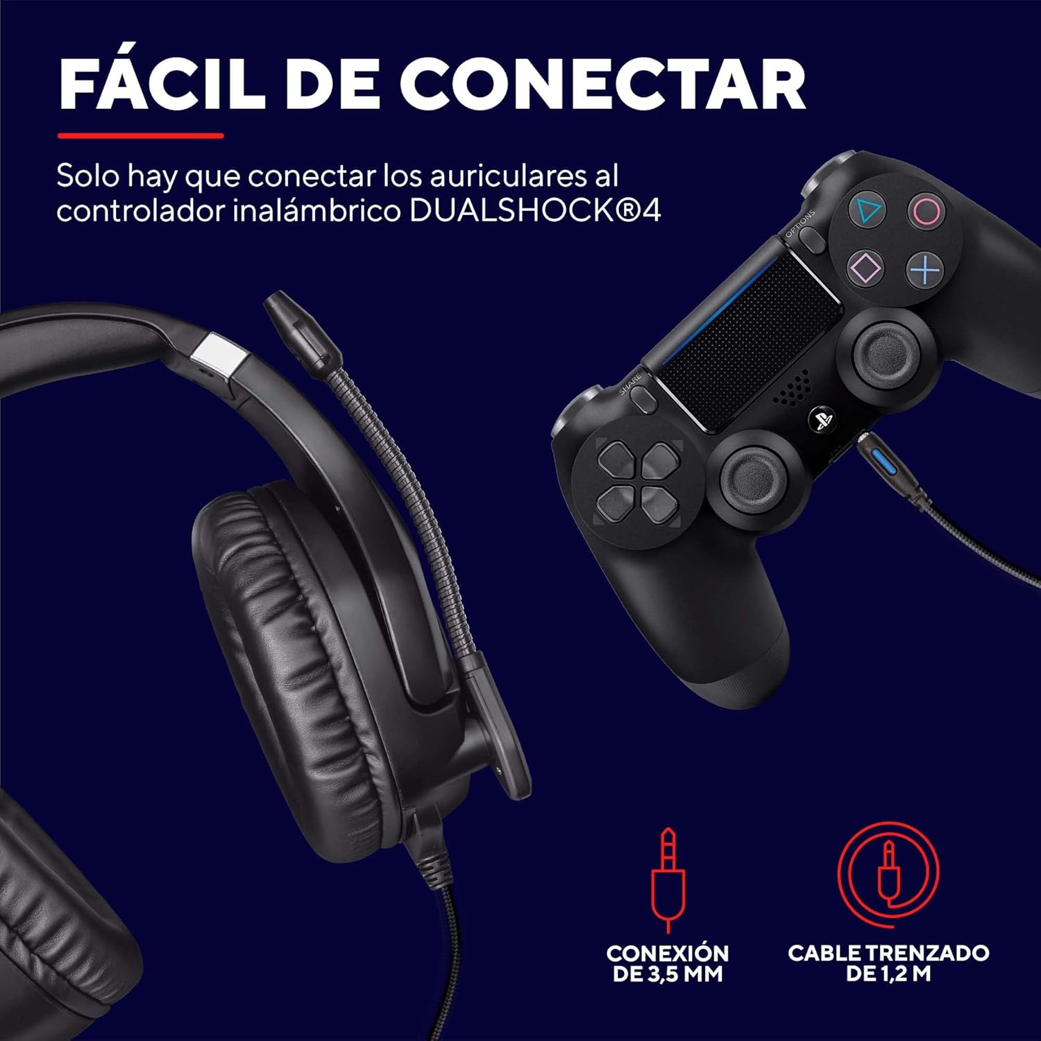 Thumbnail 3 de GXTrust 488 Forze Auriculares gaming 50 mm
