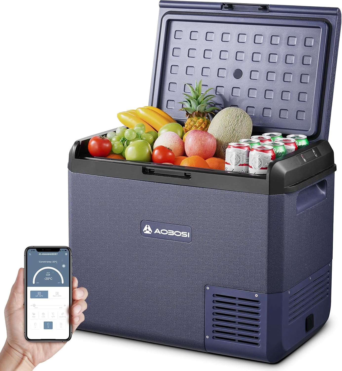 AAOBOSI 60L glacière électrique compression −20°C à 20°C