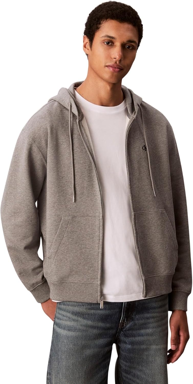Thumbnail 6 de Calvin Klein Ls EU 350terry Monogram Fz Hoodi LV04rd240g Sweatshirts Homme