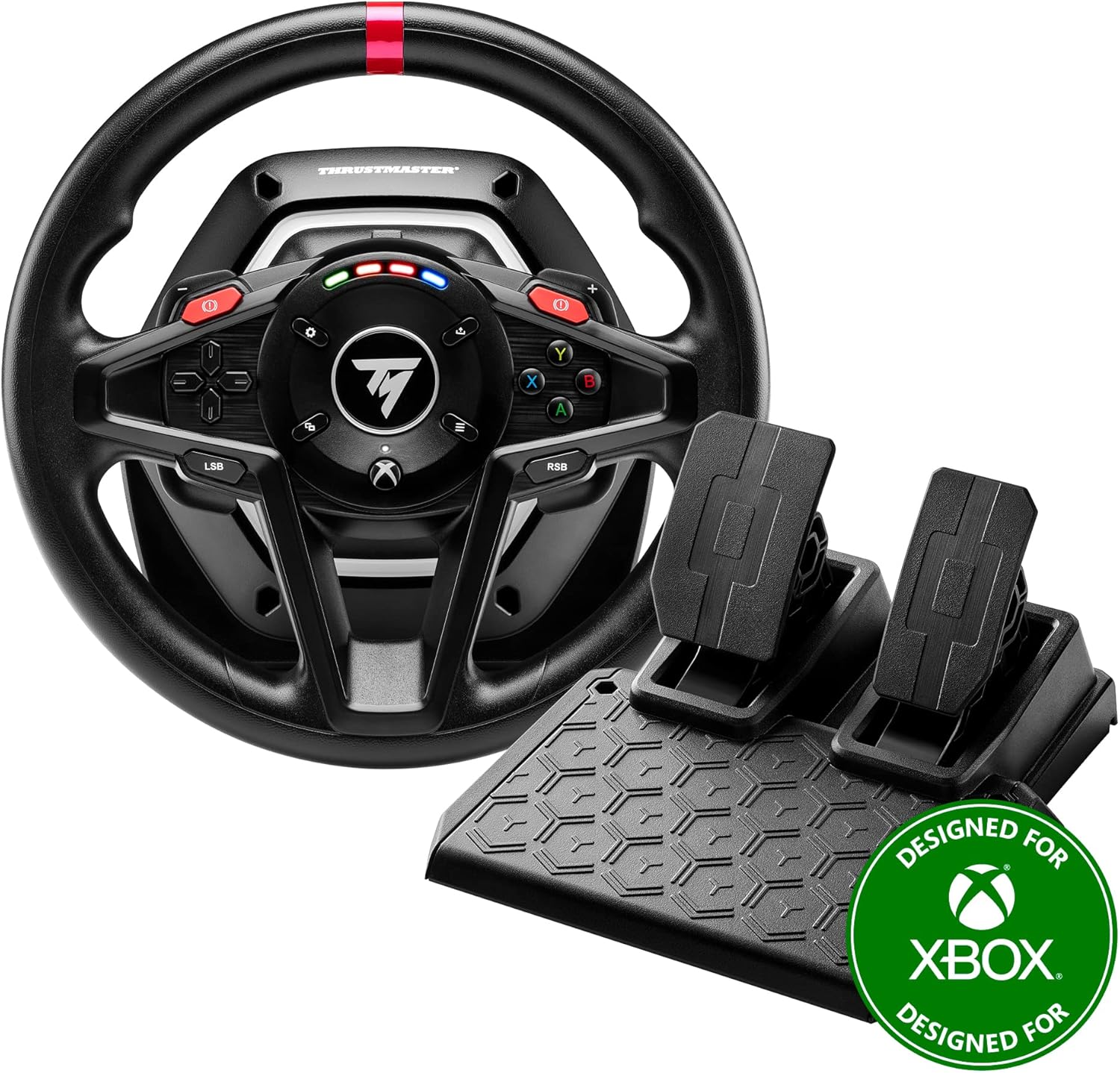 Detalle de Thrustmaster T128: volante Force Feedback con pedali magnetici per Xbox Series X|S, Xbox One e PC
