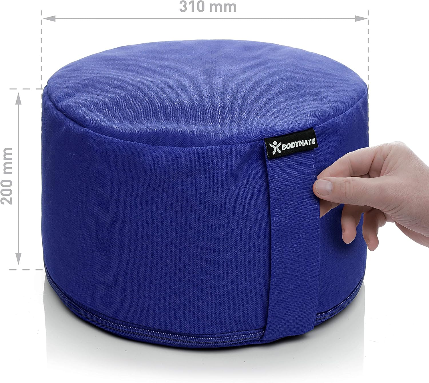 Detalle de BODYMATE Cuscino da Yoga Rotondo 20 cm
