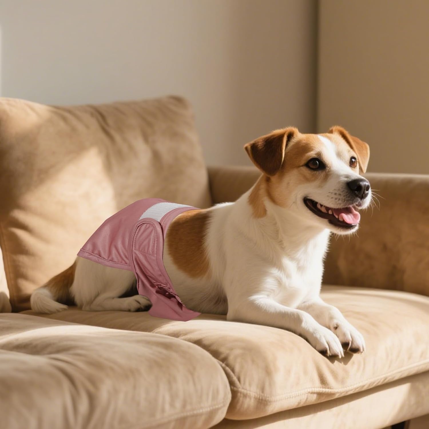 Detalle de BELLA & PAL XL Dog Nappies Female: Reusable Period Pants for Large Dogs (3-Pack)
