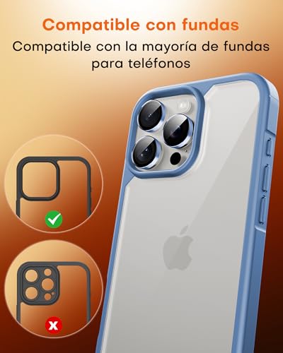 Thumbnail 5 de TOCOL Protection d'objectif iPhone 15 Pro Max
