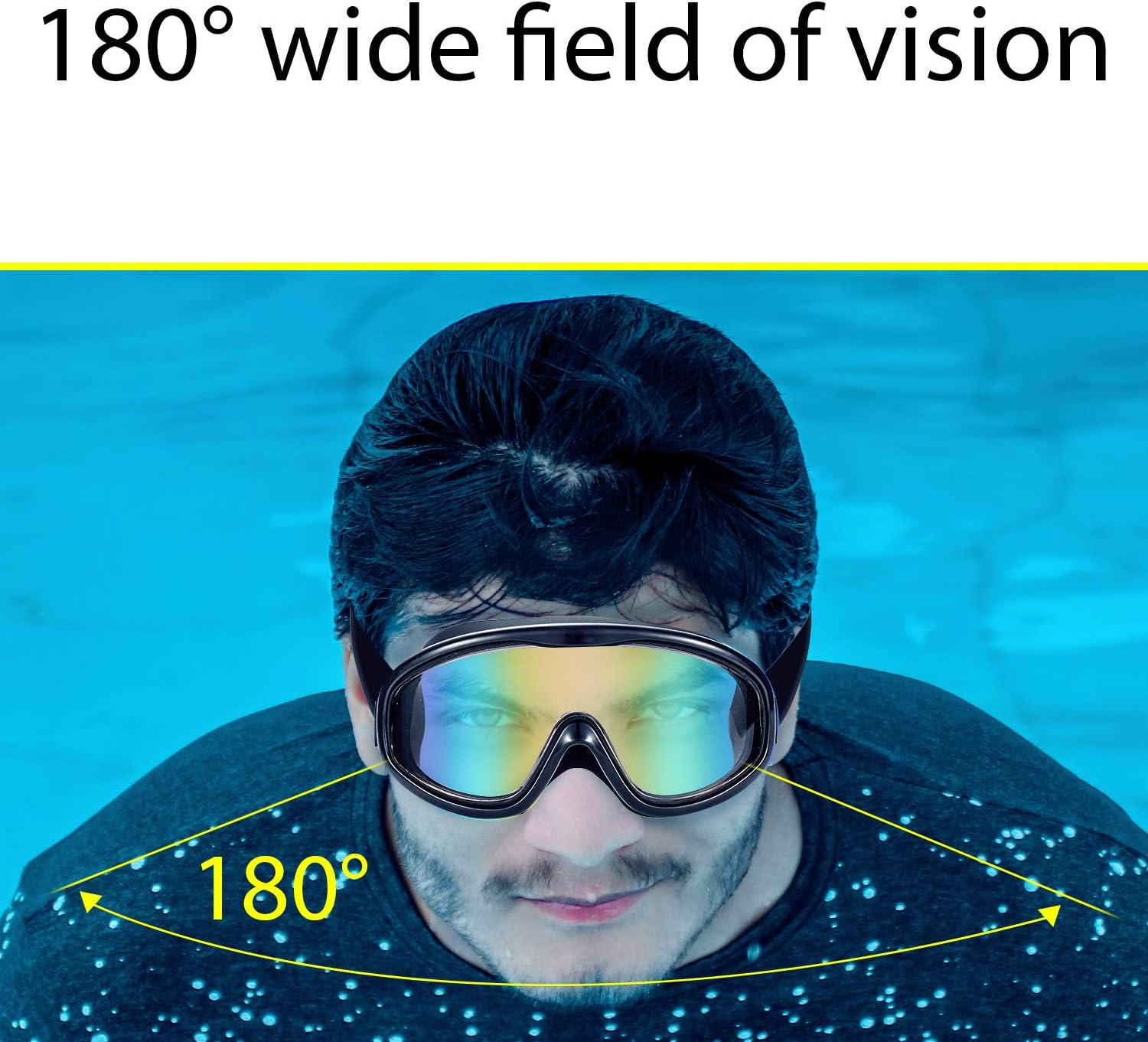 Thumbnail 3 de Yizerel Swim Goggles (2 Pack) – Wide Vision, Anti-Fog, UV400 Protection