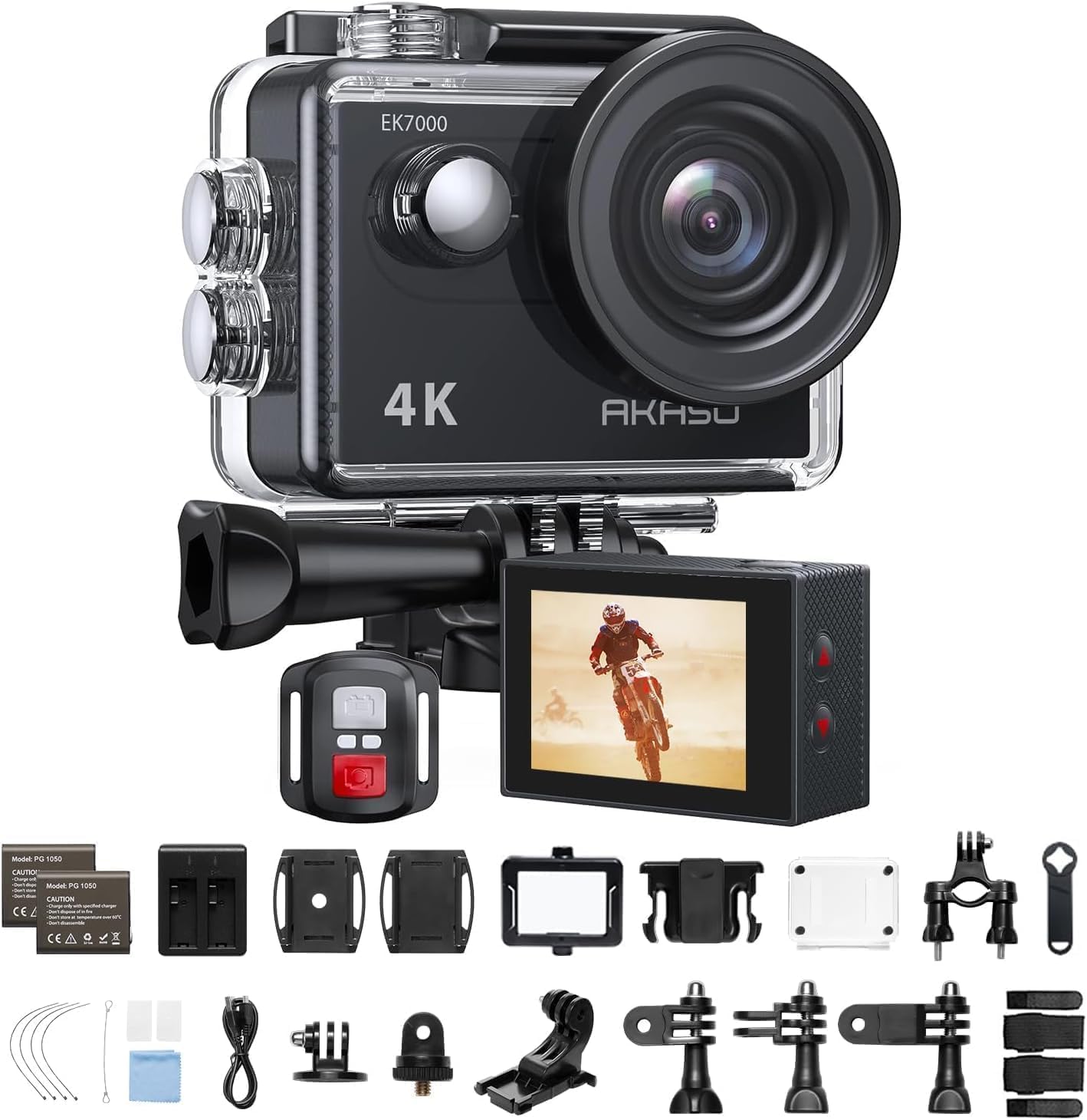 Detalle de AKASO EK7000 Action Cam 4K