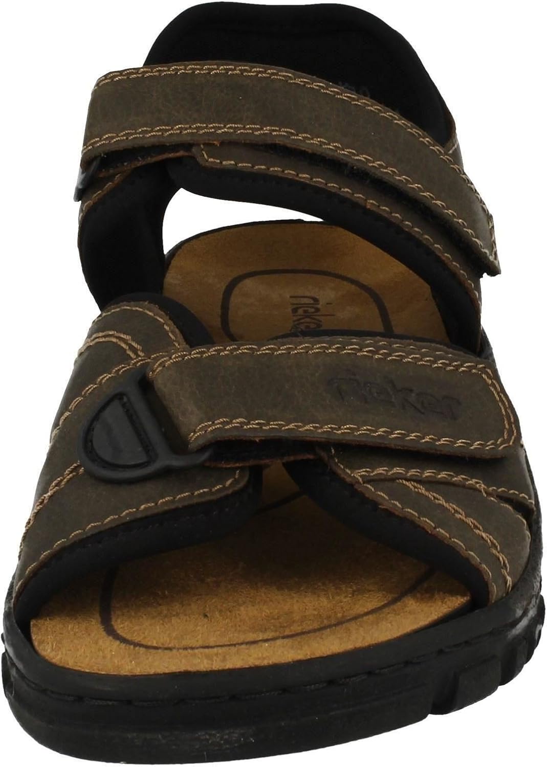 Thumbnail 6 de Rieker 25051-01 Herren Sandale aus Synthetik in Schwarz – bequem & robust