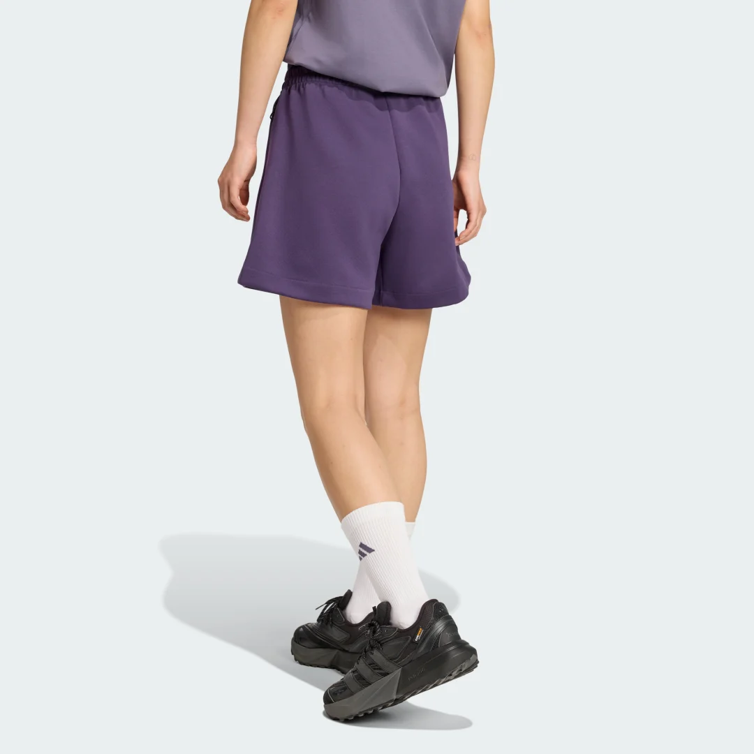 Detalle de adidas Z.N.E pantalón corto violeta