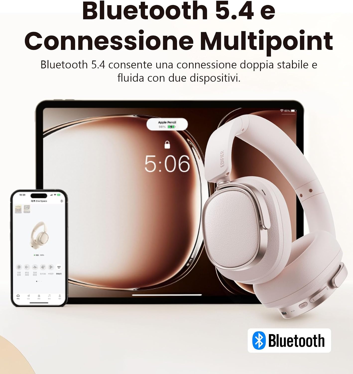 Thumbnail 4 de Edifier ES850NB Cuffie Over Ear 92h
