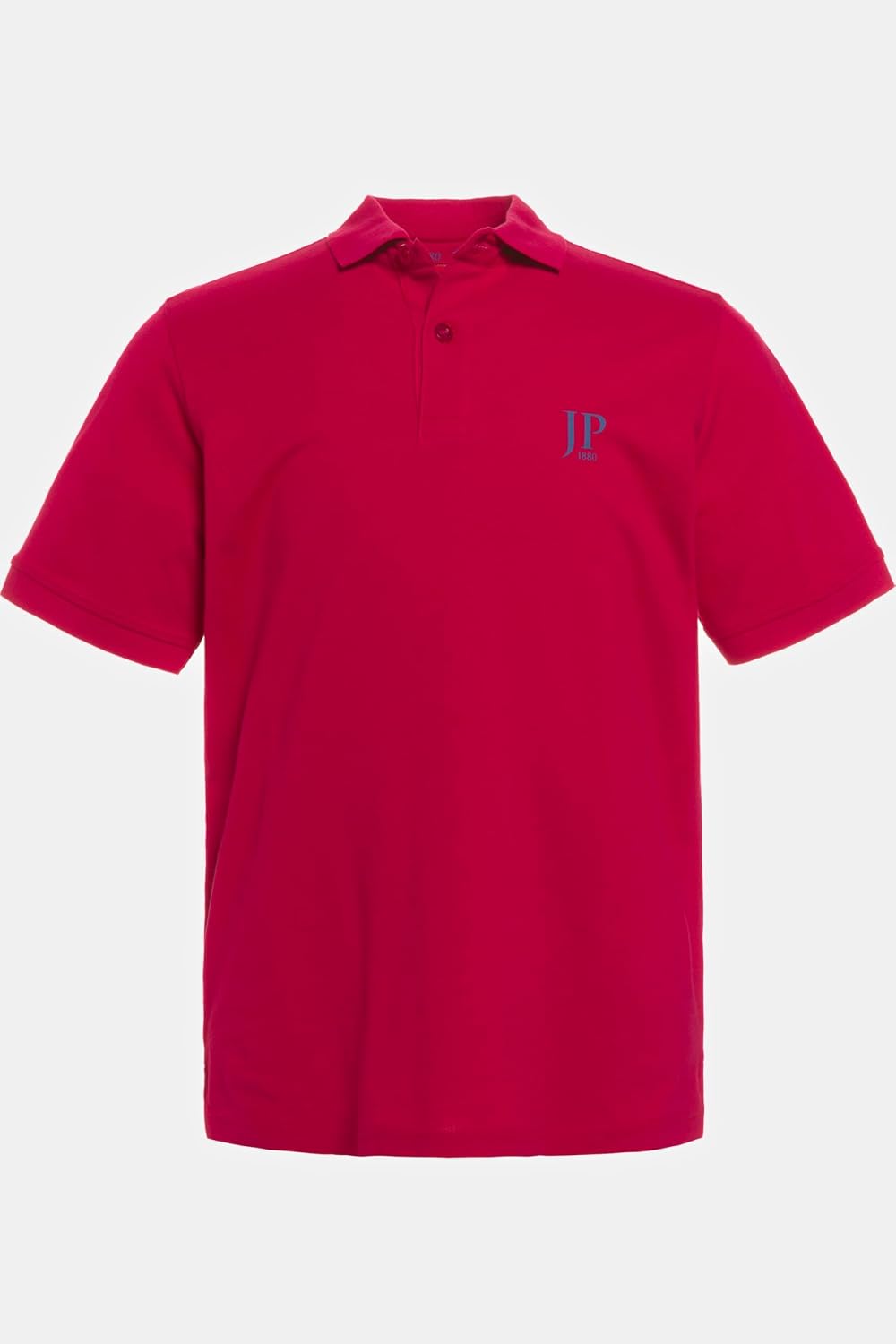 Detalle de JP 1880 Herren Großgrößen T-Shirt Doppelpack – Rundhals, bequeme Passform, Jerseyqualität (L-8XL), 2er Spar-Pack