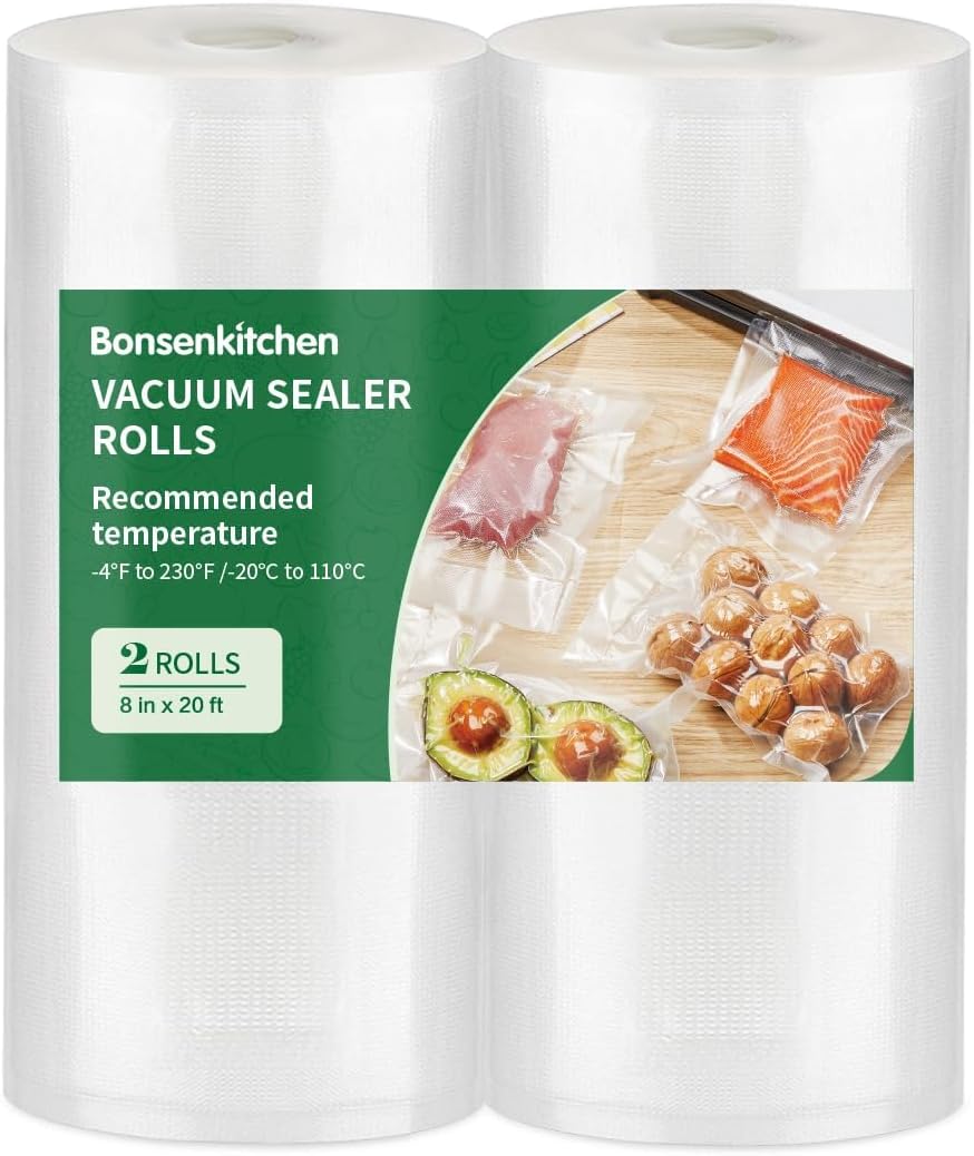 Bonsenkitchen Vakuumierbeutel 20x500 cm Rollen