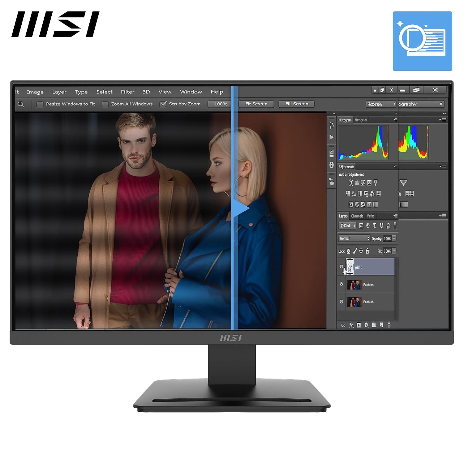 Detalle de mpg PRO MP243L E14 24-inch 144Hz Monitor