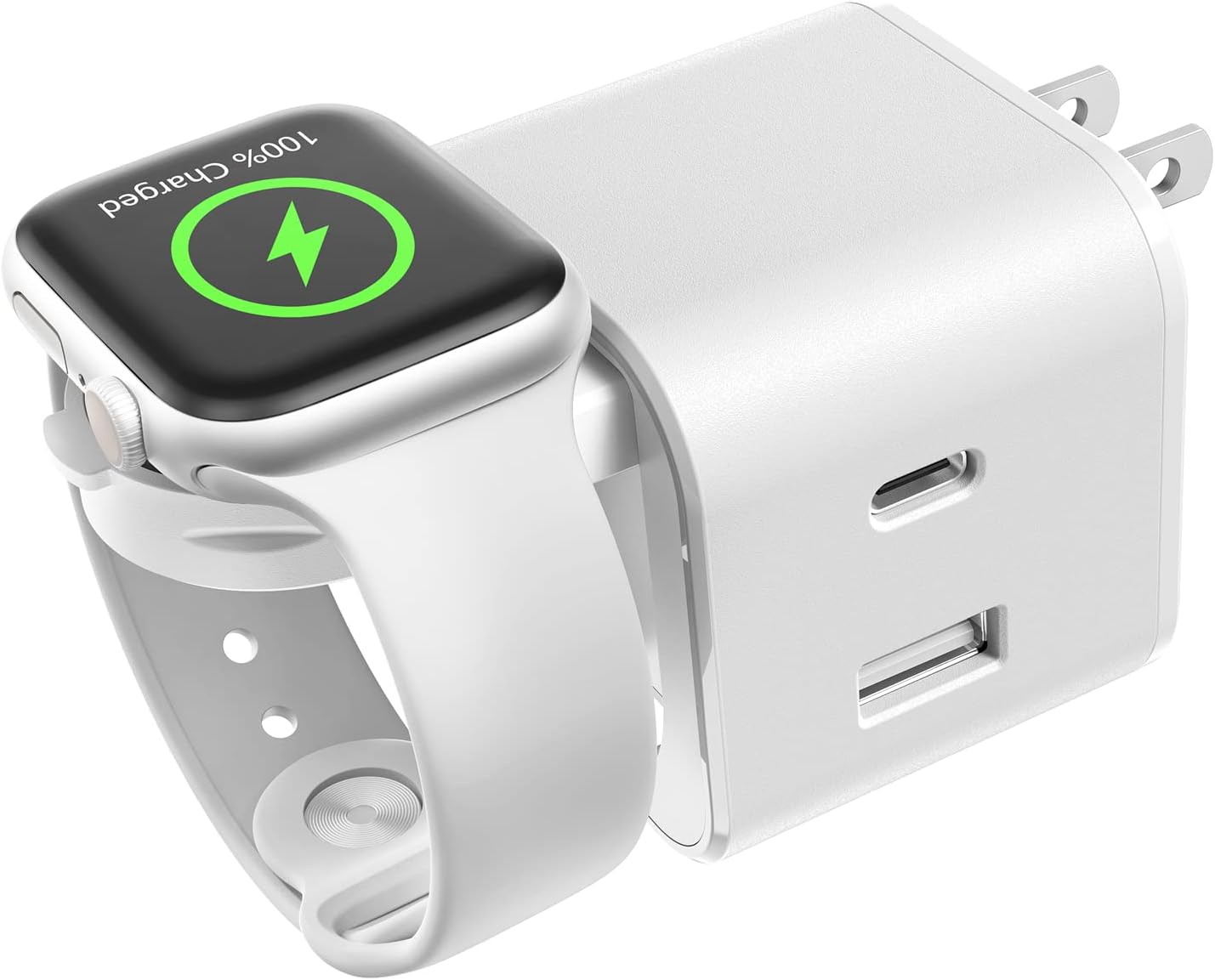 Detalle de BeaSaf 36W Charging Block with Watch Charger
