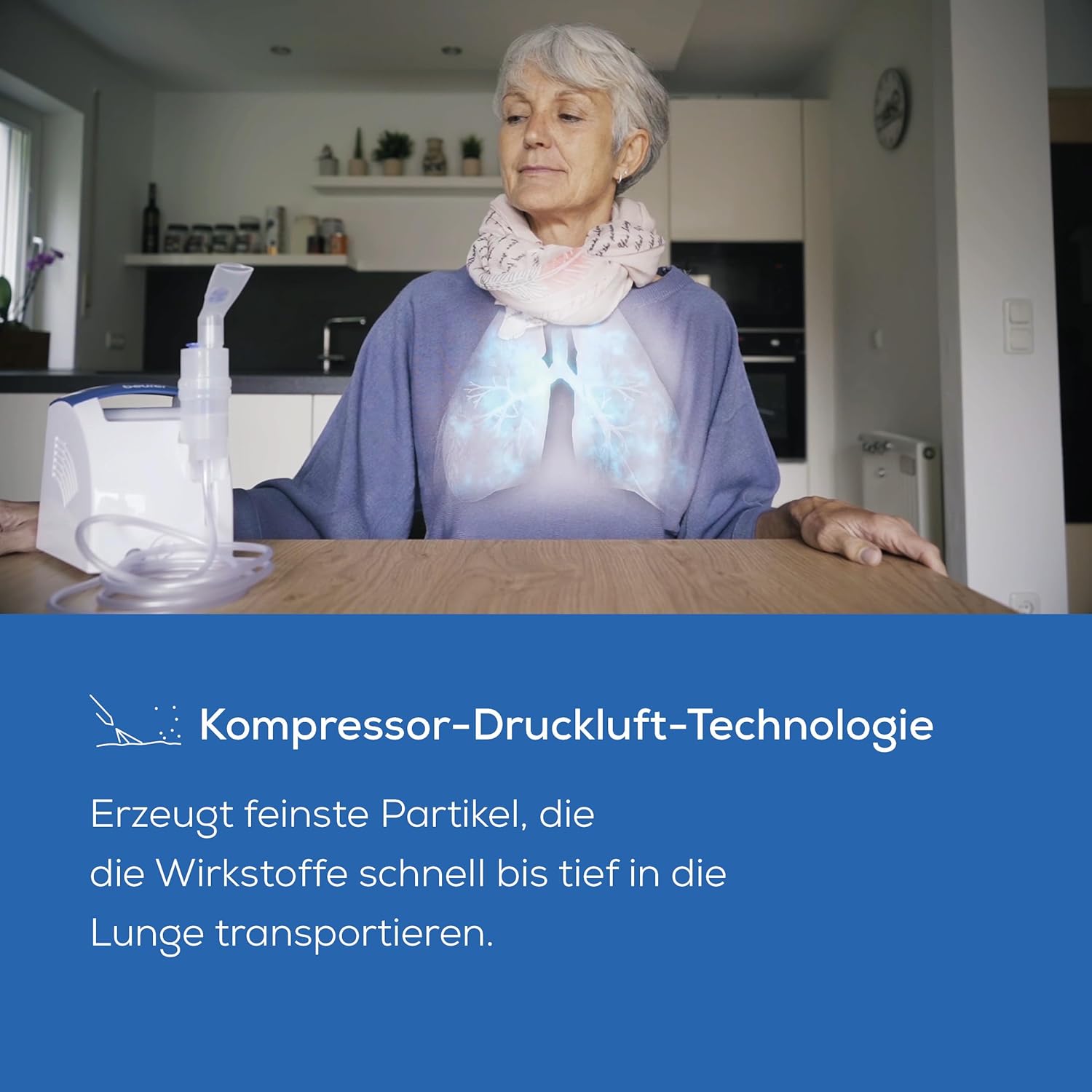 Thumbnail 2 de Beurer IH 26 Inhalator – Vernebler mit Nasendusche und umfangreichem Zubehör