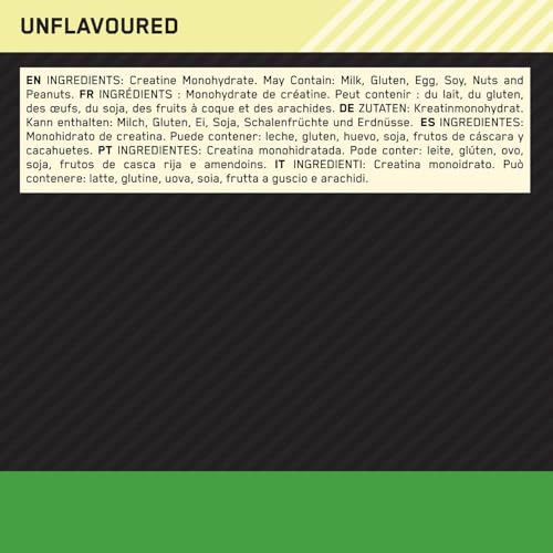 Thumbnail 10 de Optimum Nutrition Creatina Monoidrata Micronizzata in Polvere – 634 g, 100% puro e senza aroma