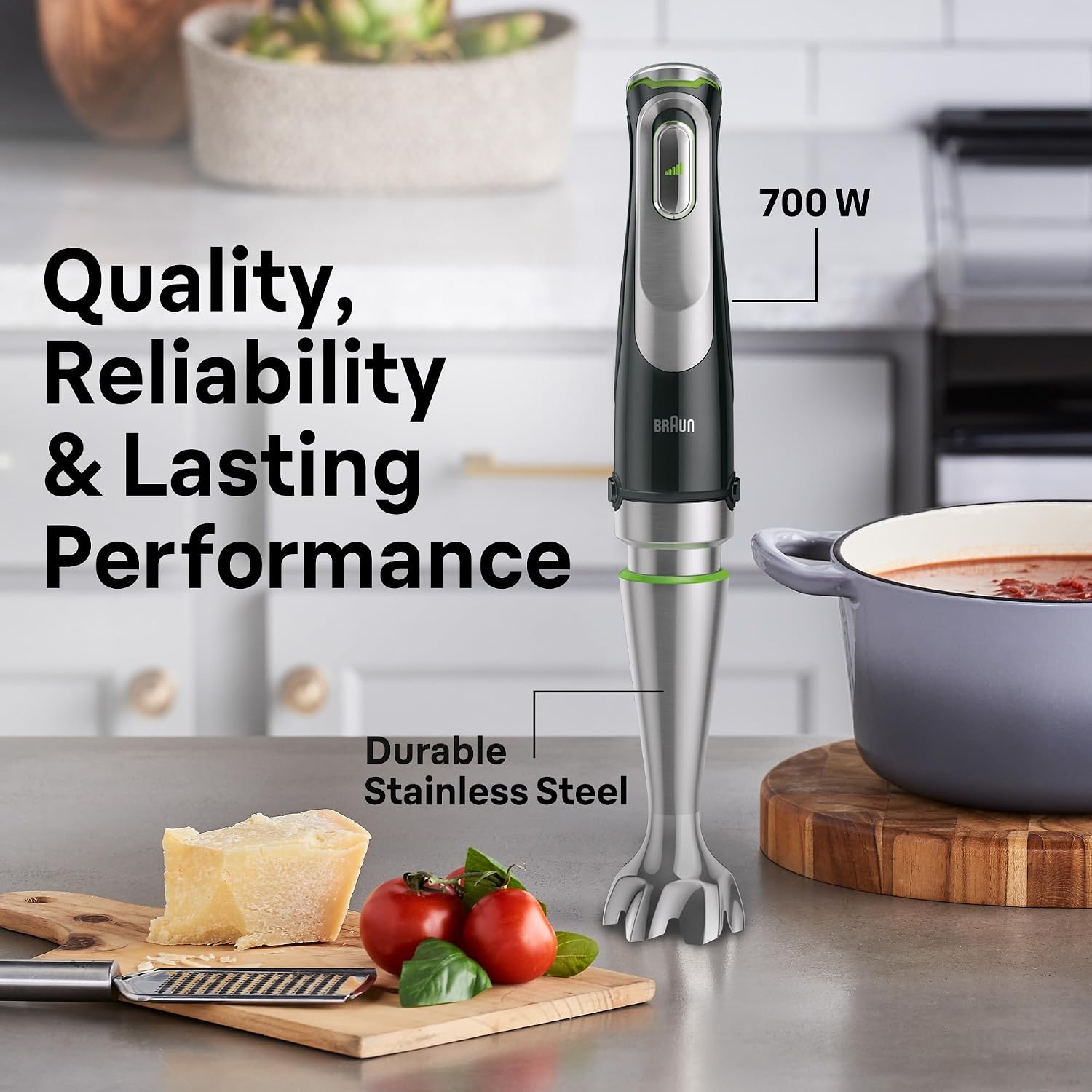 Thumbnail 4 de Braun MultiQuick 9 MQ9137XI Immersion Hand Blender with iMode Technology