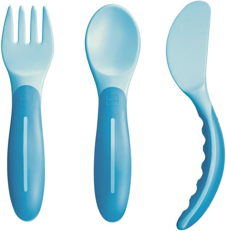 Detalle 1 de MAM Baby'S Cutlery Set Posate Antiscivolo 6+ mesi