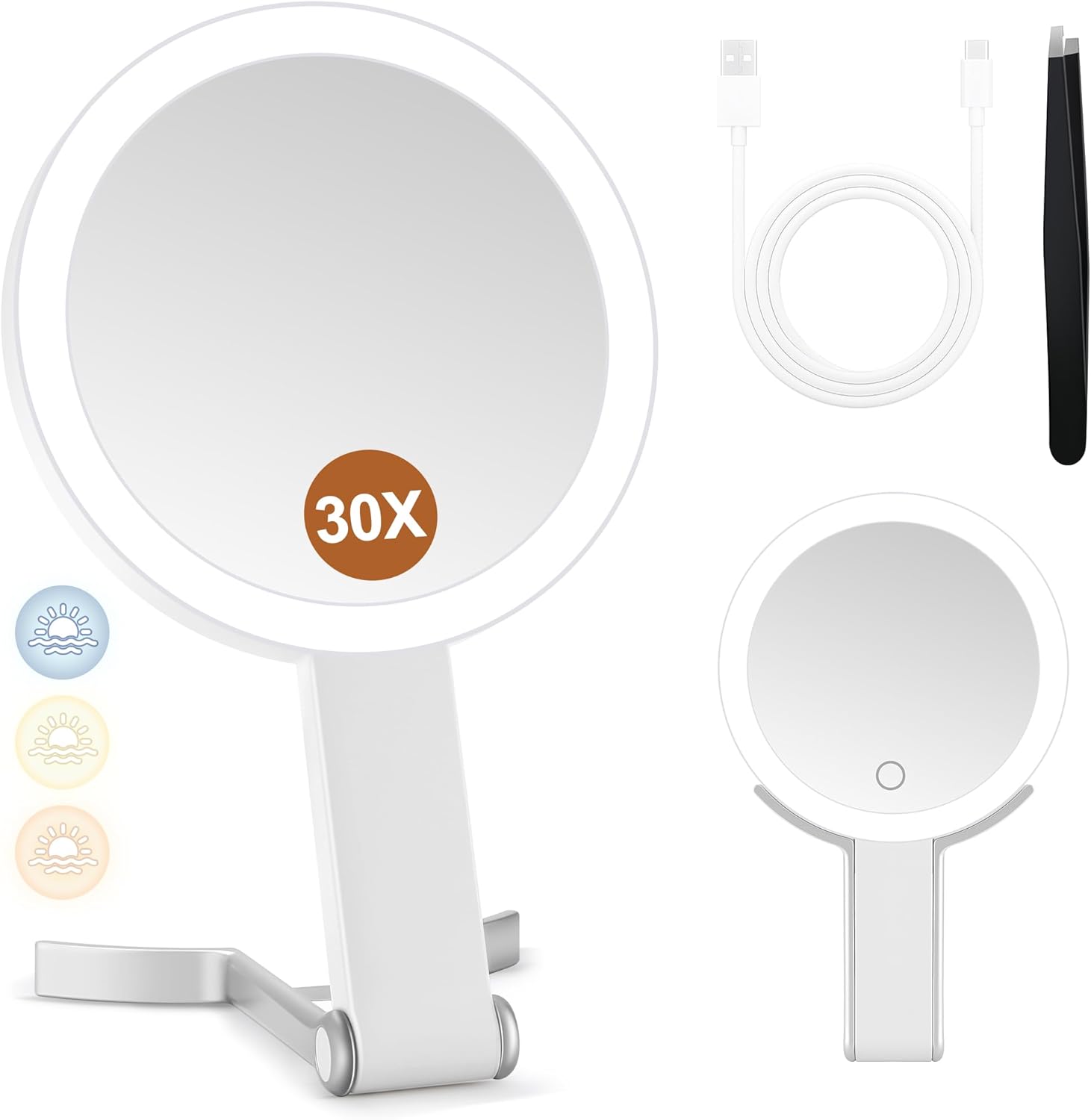 Detalle de MIYADIVA 30X Magnifying Mirror ⚙