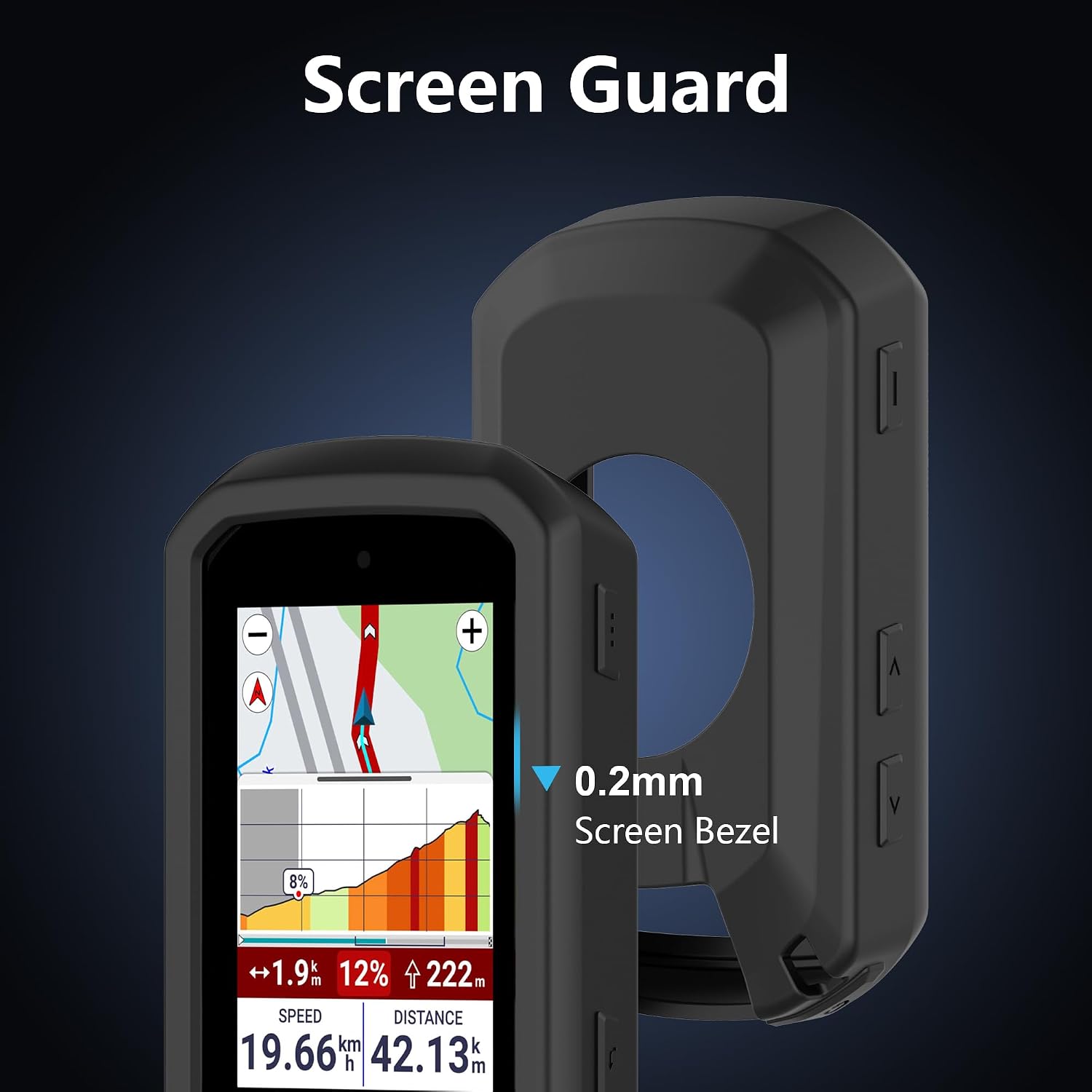Detalle 2 de Fitudoos Garmin Edge 550 Schutzhülle