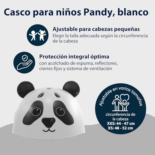 Thumbnail 1 de HUDORA Pandy Casco infantil Talla XXS para bicicletas y patinetes