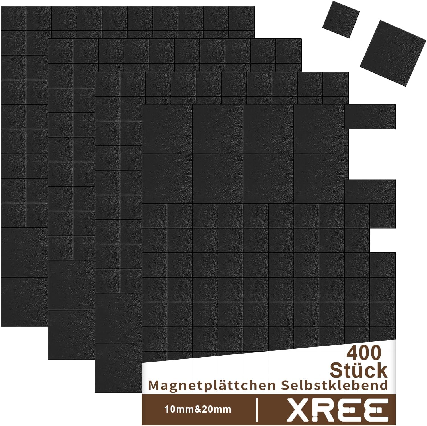 Detalle de XREE Magnetplättchen 10 mm, 400 Stück