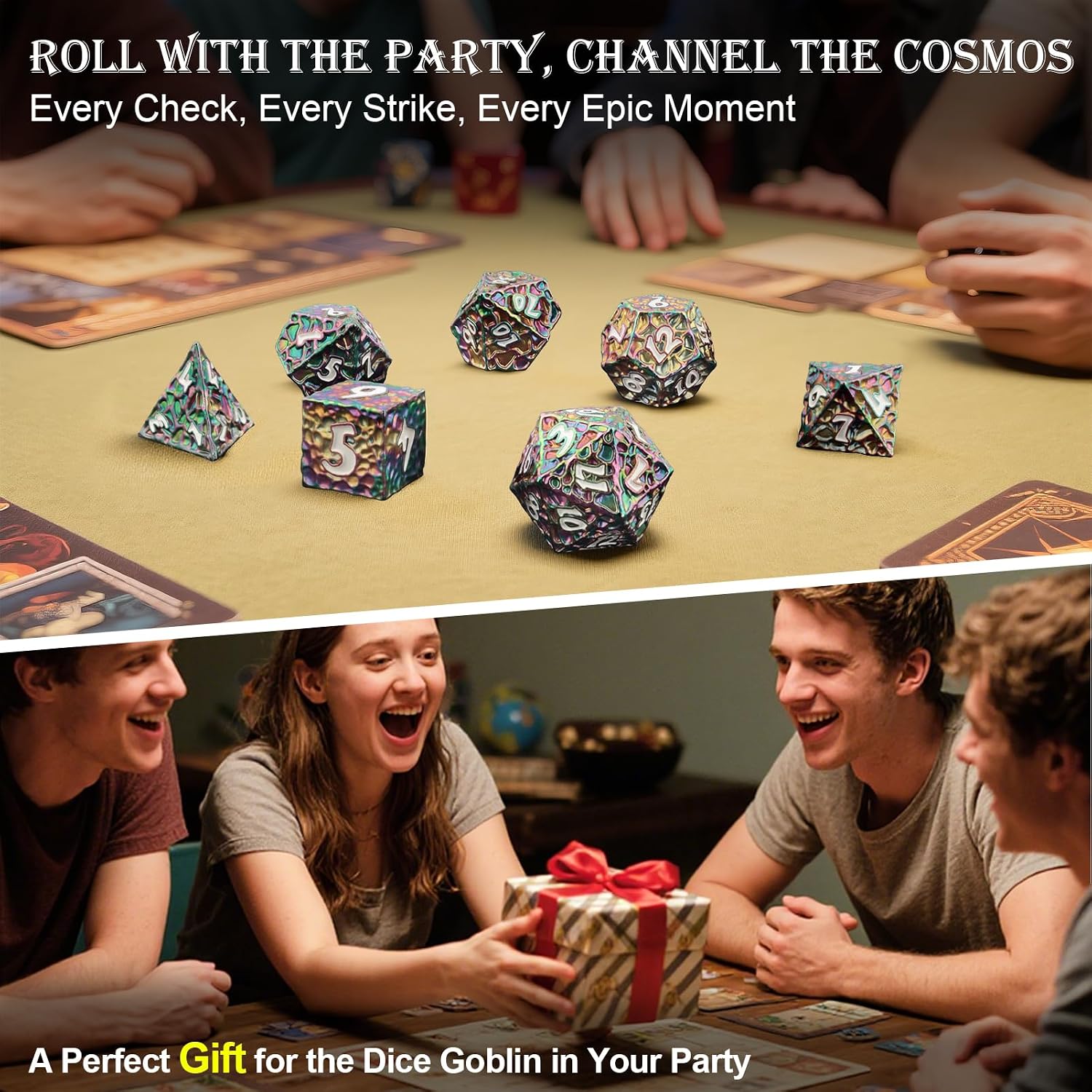 Thumbnail 6 de Rainbow D&D Dice Set 7pc