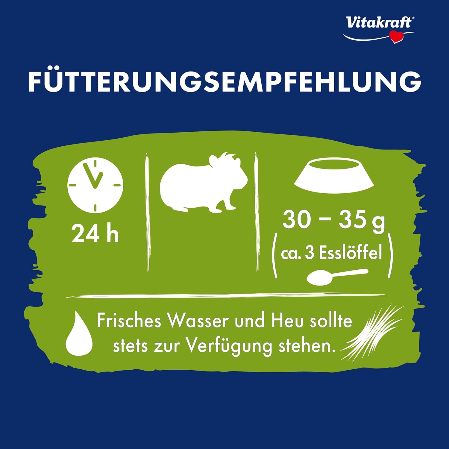 Thumbnail 3 de Vitakraft Menü Vital Meerschweinchenfutter – 5 kg Mit Apfel, Kürbis, Roter Beete und Kräutern