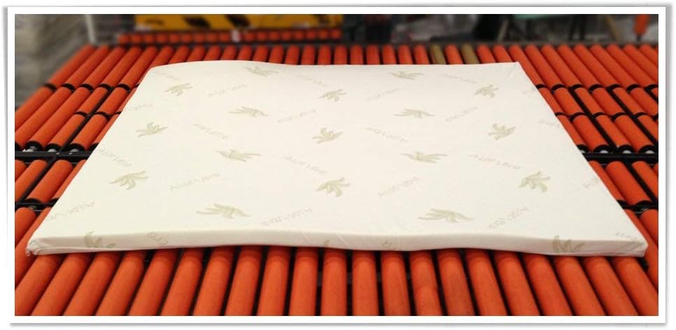 Thumbnail 1 de MiaSuite Topper correttore in memoryfoam sfoderabile con Aloe Vera per materasso matrimoniale 170x190 (10 cm)