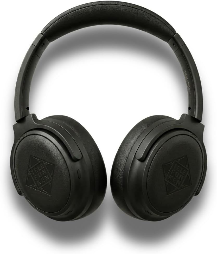 Detalle de TELEFUNKEN ARCO Style Over-Ear Kopfhörer mit Hybrid ANC, 140h Akku & Bluetooth 6.0 (USB-C Audio)