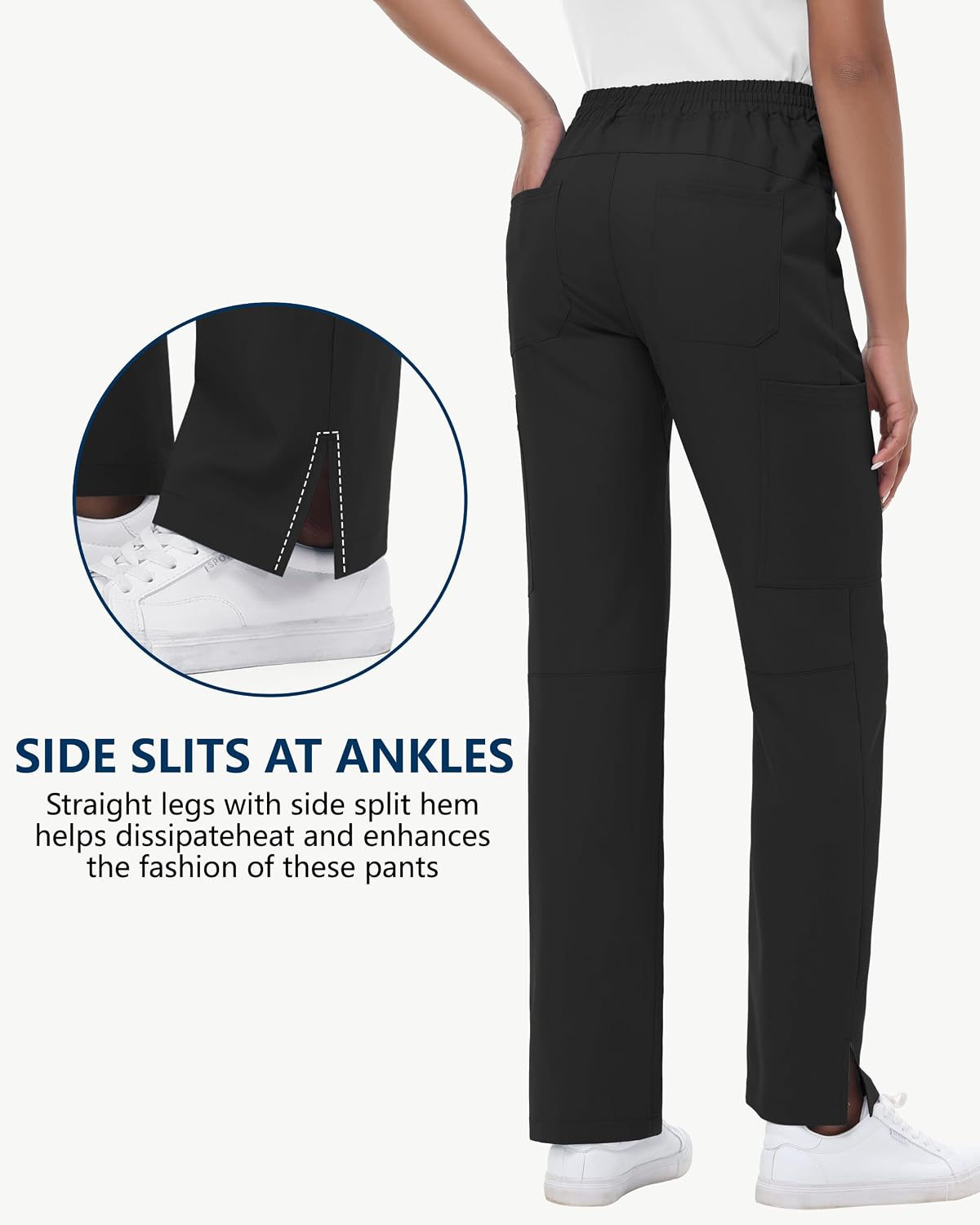Detalle de MIVEI Scrub Pants, High-Rise