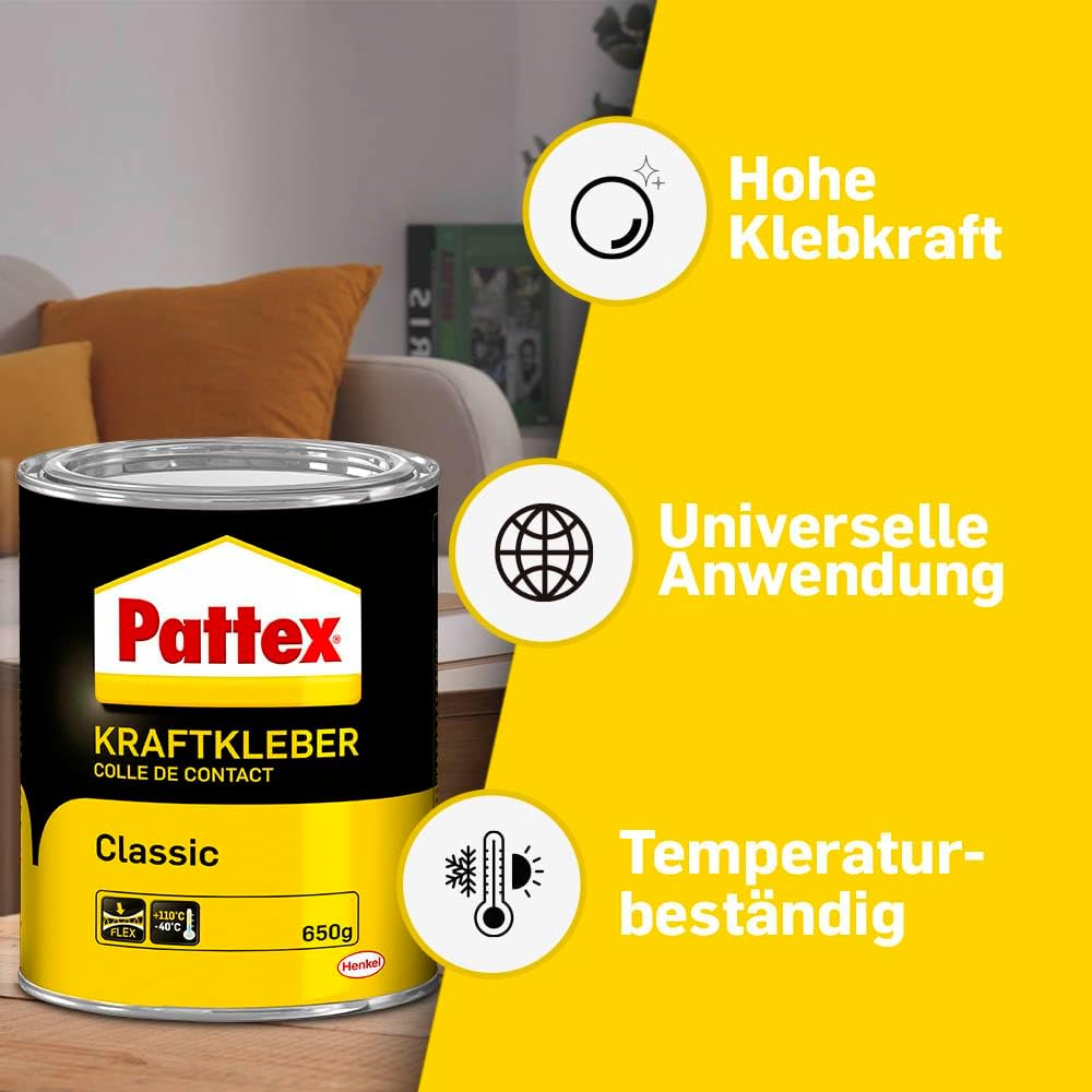 Thumbnail 2 de Pattex Kraftkleber Classic – Extrem starker Universal-Kleber, 650 g