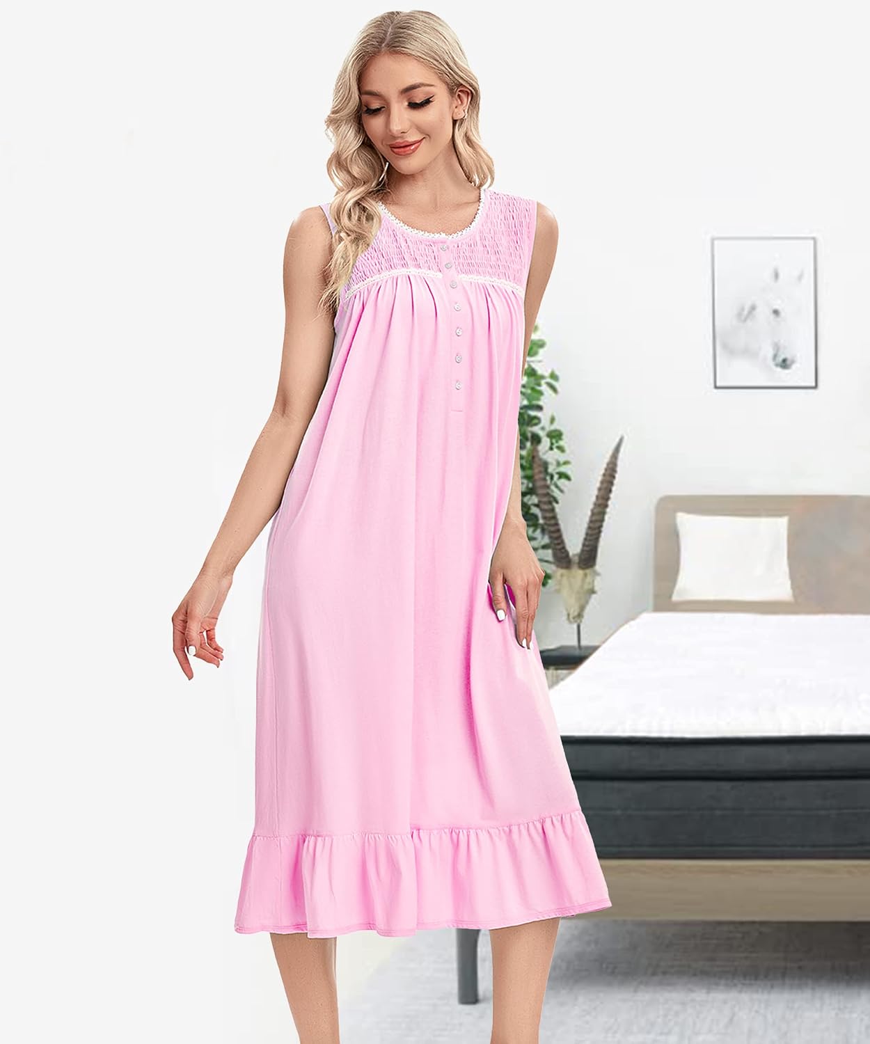 Detalle 2 de IZZY TOBY Cotton Nightgown