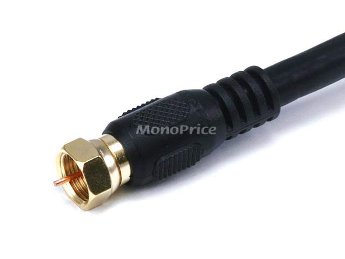 Detalle 2 de Monoprice RG6 Quad Shield Coaxial Cable 25 ft