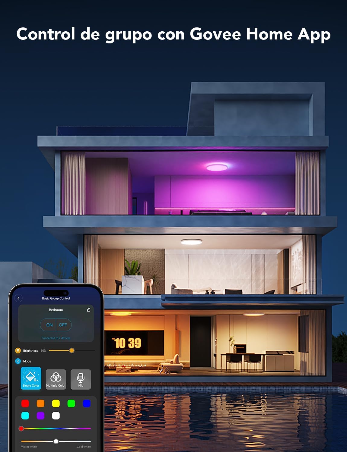 Thumbnail 6 de Govee RGBIC LED Plafón 24W