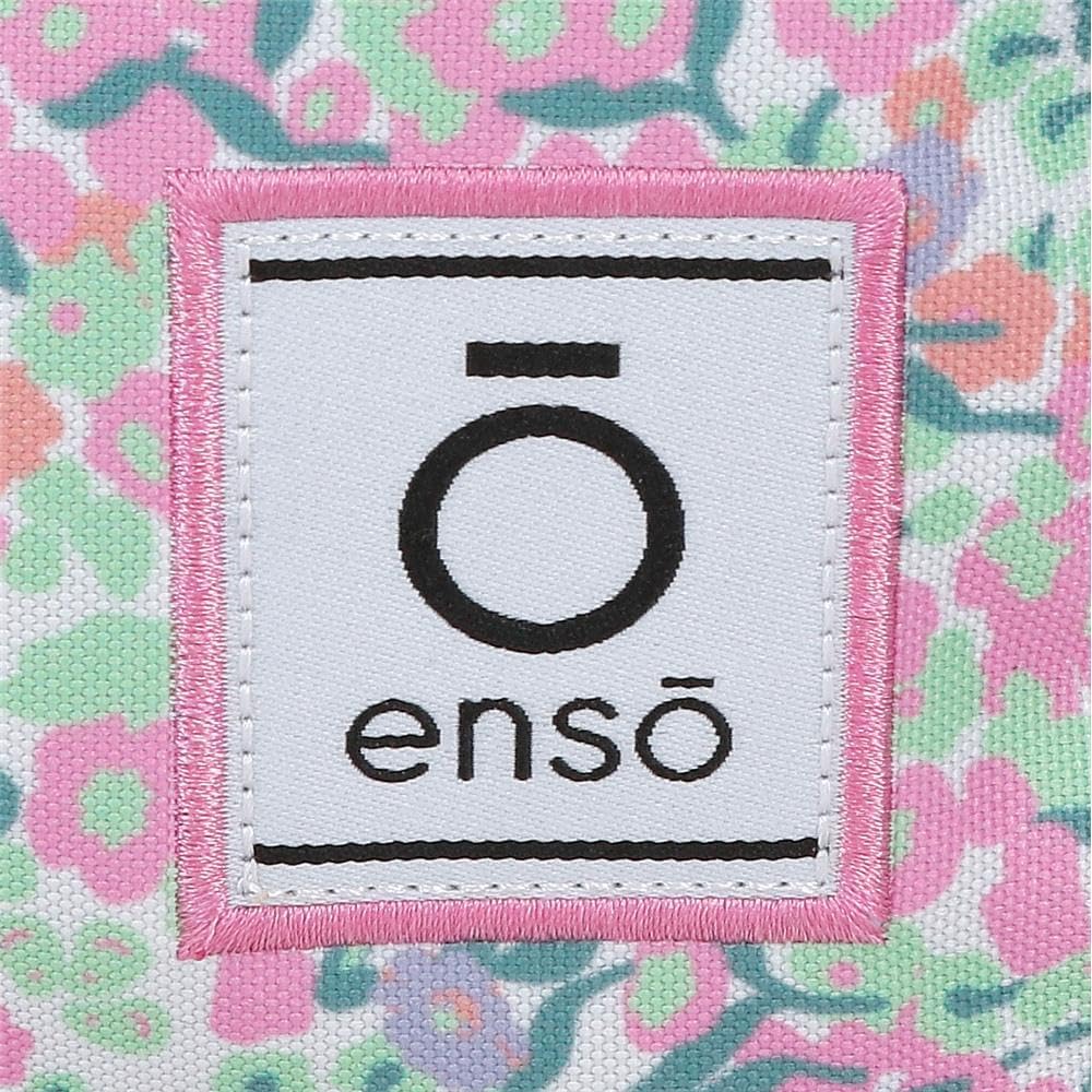 Detalle de Enso Fleur Custodia – Taglia Unica in poliestere, 22×10×9 cm, 3 scomparti con zip