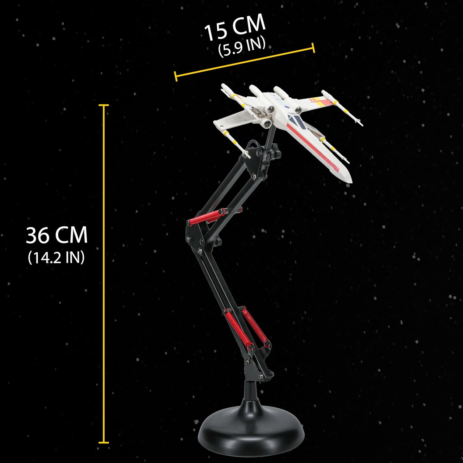 Thumbnail 4 de Luce da Scrivania Star Wars X Wing Replica con Illuminazione LED – 15 cm