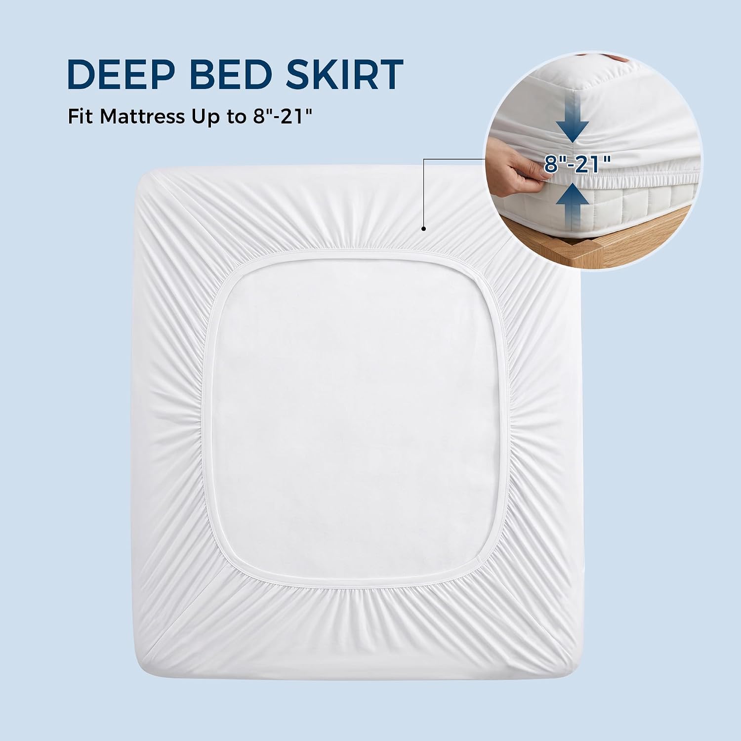Thumbnail 5 de Waterproof Mattress Pad Twin Size