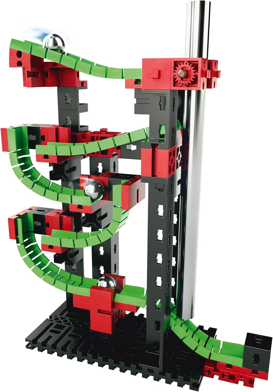 Detalle 2 de fischertechnik Circuit de Billes Dynamic S 140 pièces 🧩