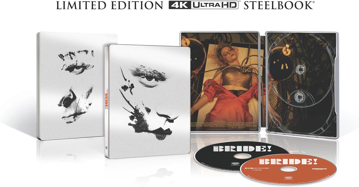 Detalle de The Bride! 4K Ultra HD and Blu-ray Steelbook
