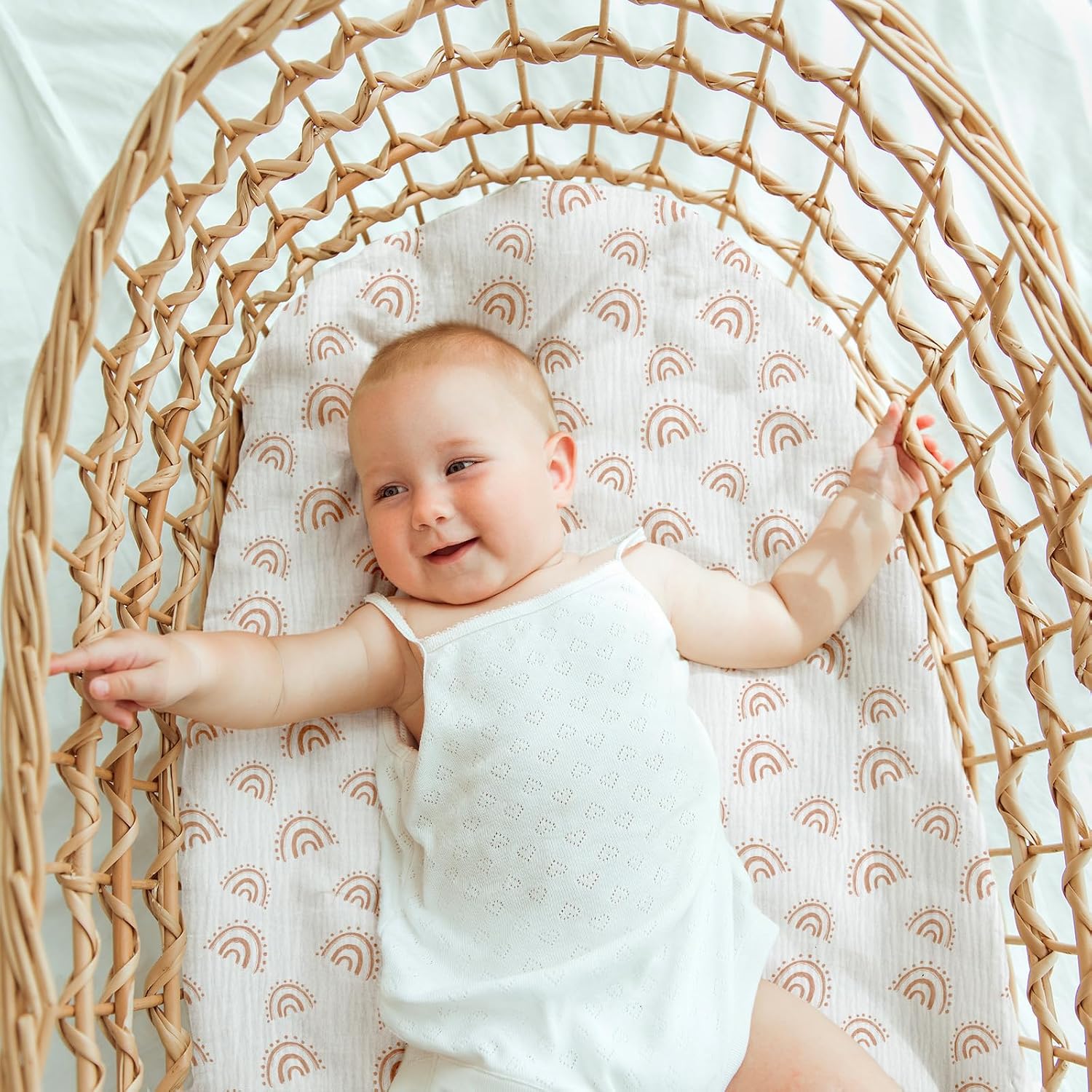 Thumbnail 6 de Muslin crib sheets 2-pack, 83 x 43 cm