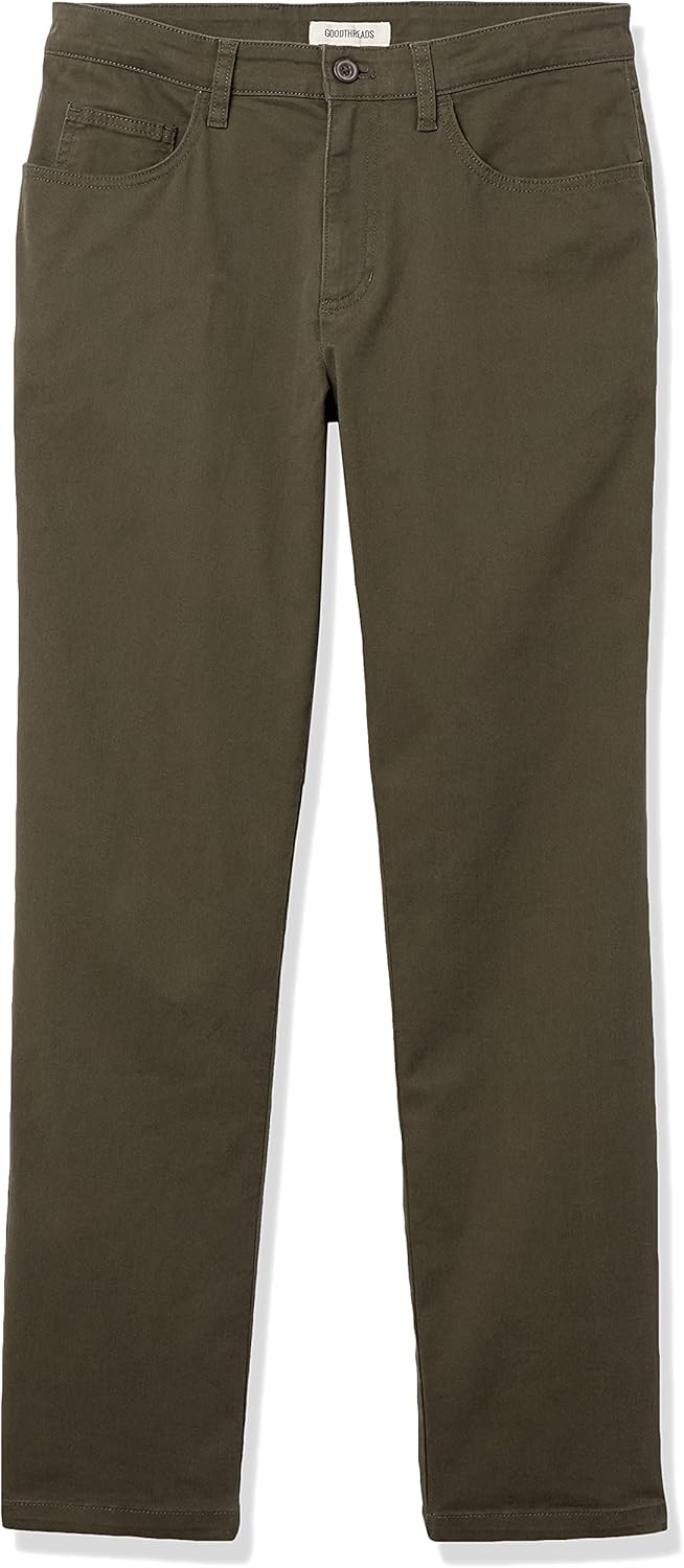 Thumbnail 5 de Amazon Essentials Men's Straight-Fit 5-Pocket Comfort Stretch Chino Trousers