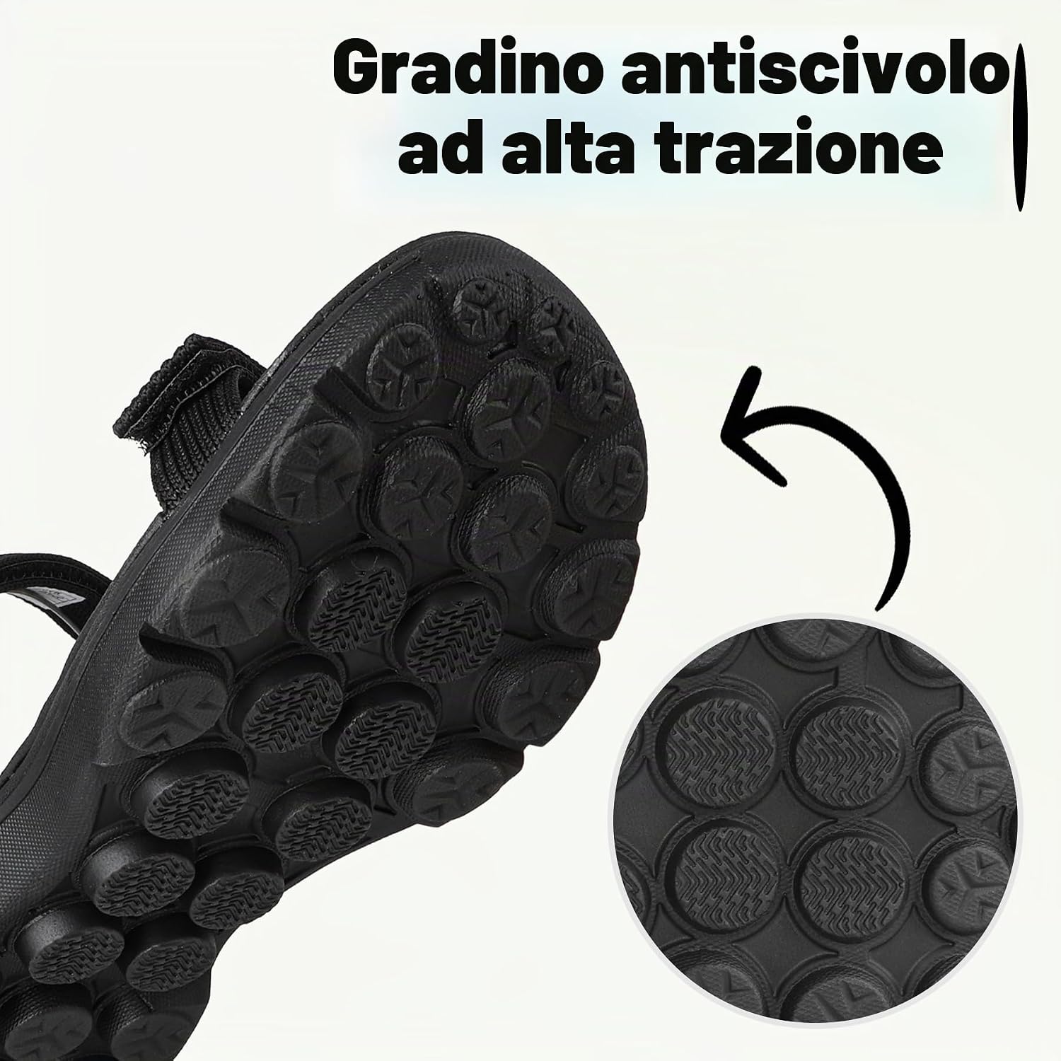 Detalle de riemot Sandali Sportivi da Donna/Uomo per Esterno – Leggeri, Antiscivolo e Regolabili