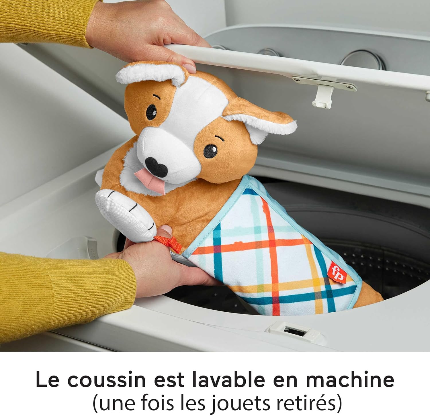 Thumbnail 5 de Fisher-Price Mon Coussin Chiot 3 en 1 — Jouet d’éveil peluche HJW10