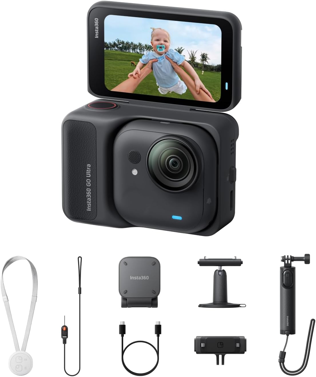 Detalle de Insta360 GO Ultra 4K Mini action cam
