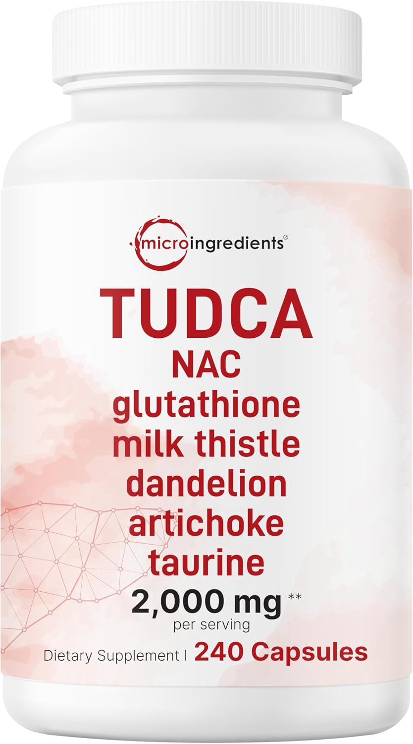 Detalle de Micro Ingredients TUDCA Supplement, 240 Capsules