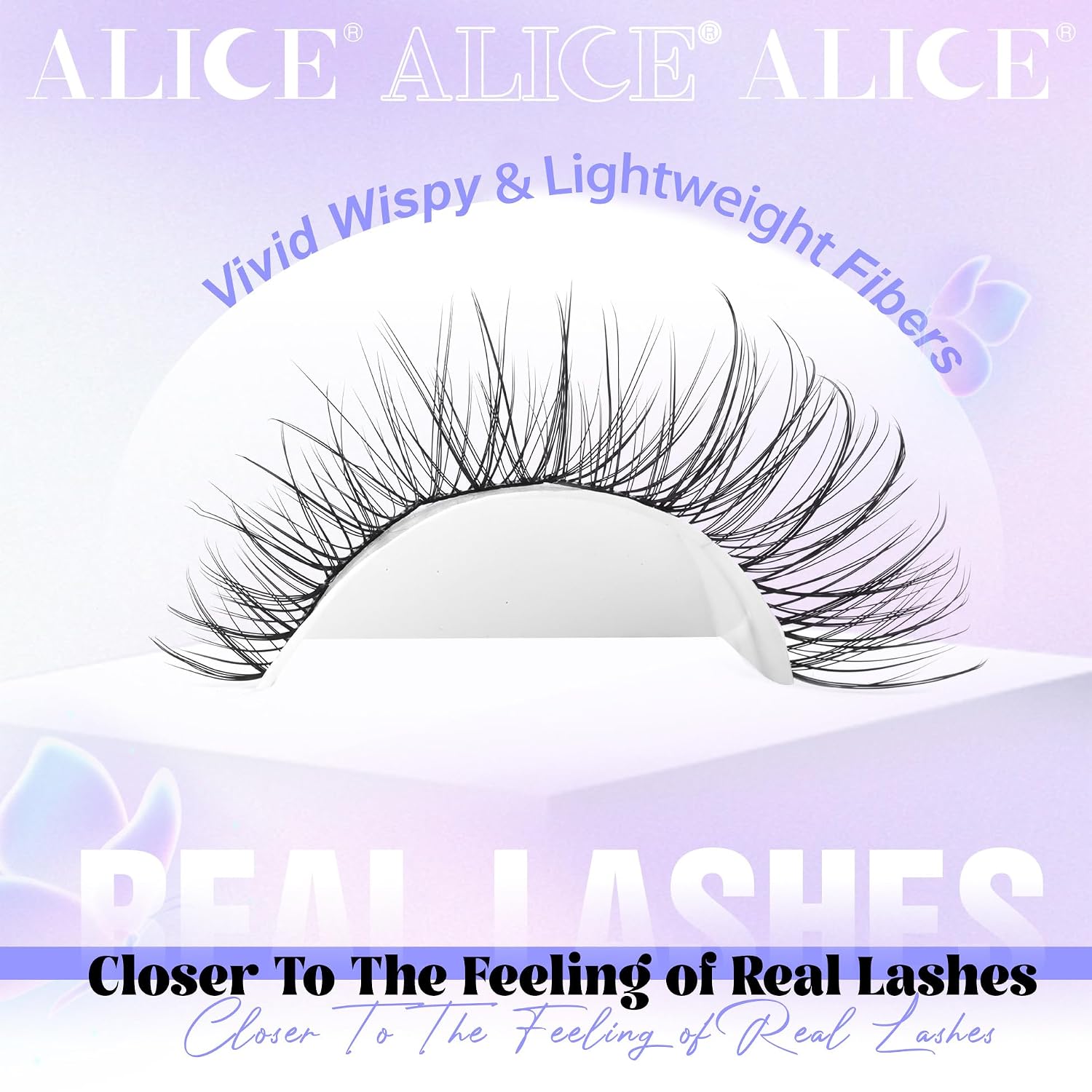Detalle de ALICE Natural Lash Clusters 168pcs ๐